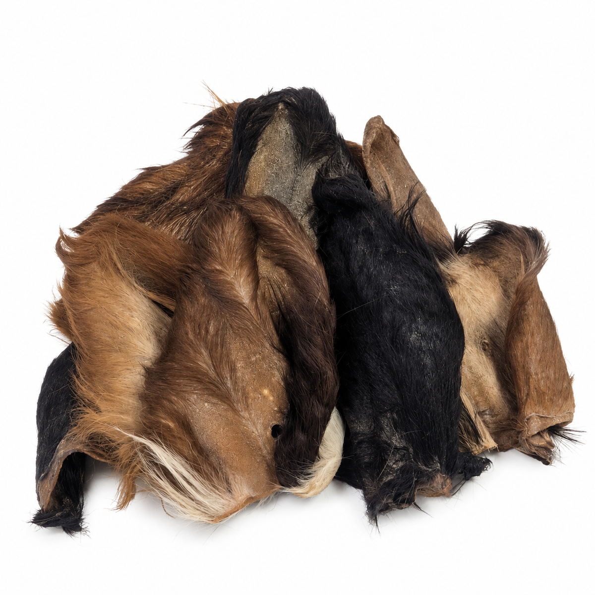 Bulk - Beef Ears with Hair – 10 Pack