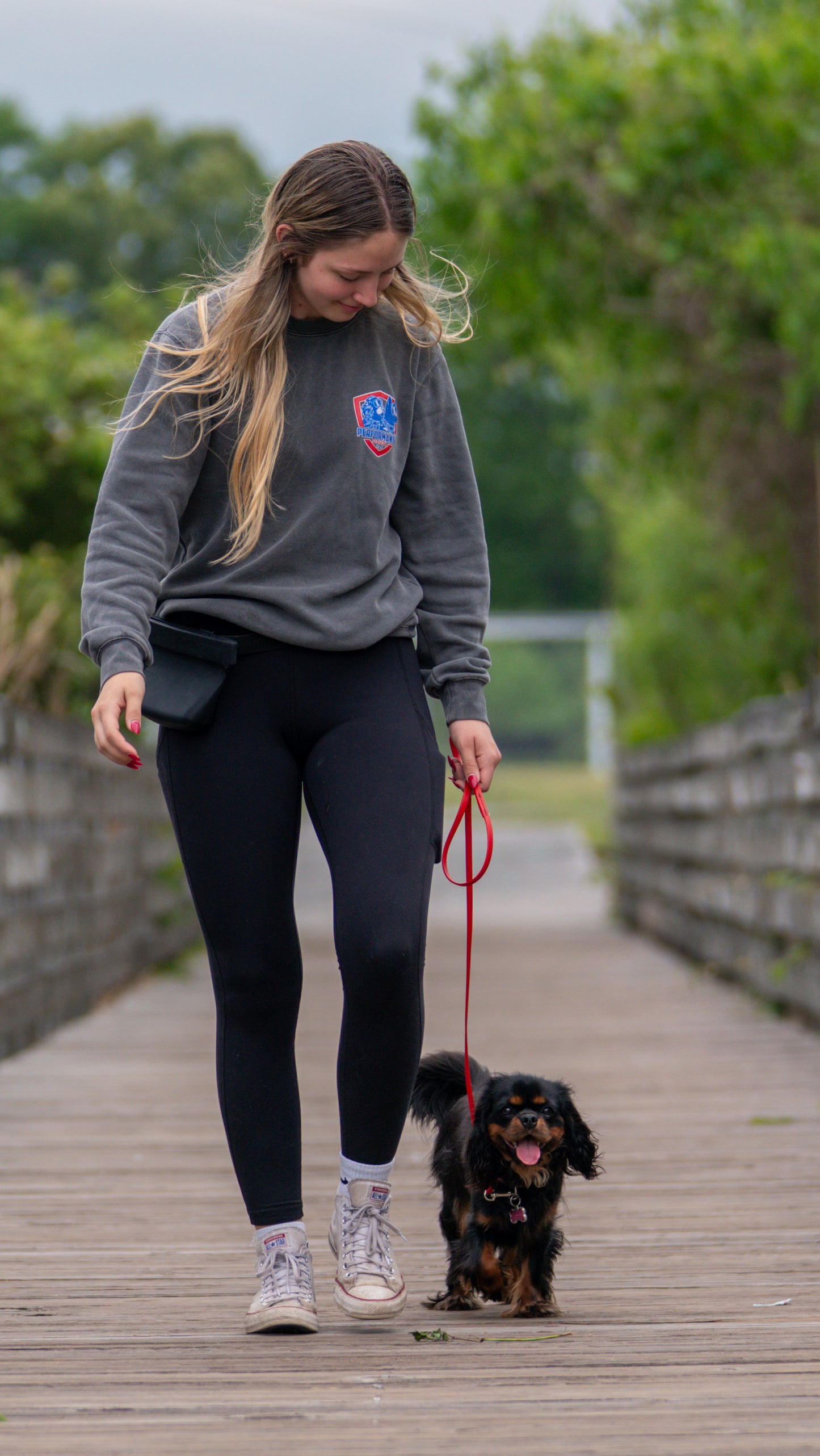 PDS Charcoal Crewneck - Performance Dog Supply