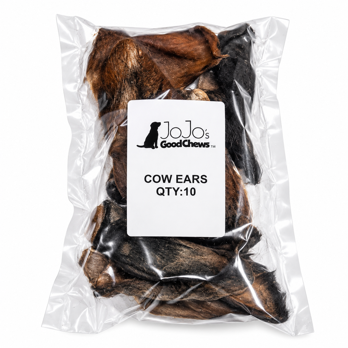 Bulk - Beef Ears with Hair – 10 Pack