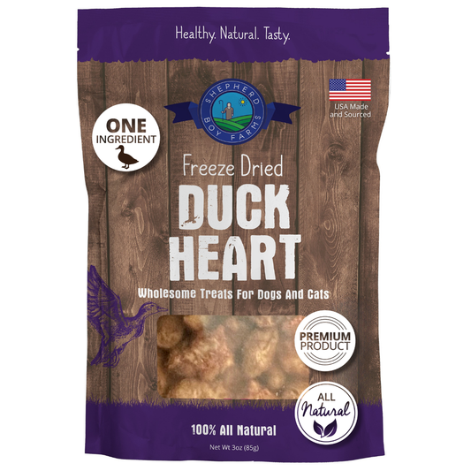 Freeze Dried Duck Heart
