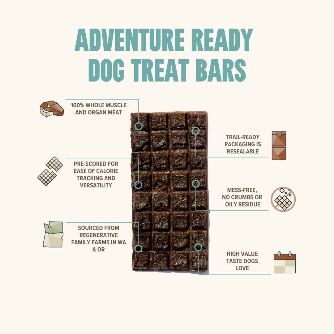 Seafood Treat & Snack Bar for Active Dogs -Energy & Recovery