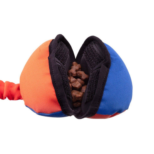 Tug-E-Nuff – Power Clam Bungee - Treat Dispensing Dog Toy