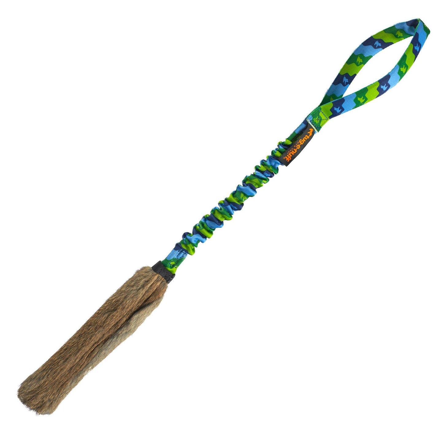Tug-E-Nuff – WondaBunny Bungee Tug Rabbit Fur Dog Toy