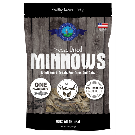 Freeze Dried Minnow Treats