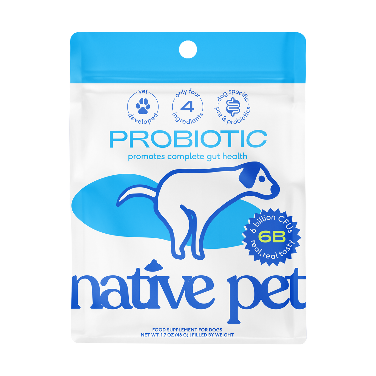 Native Pet - Probiotic & Prebiotic Powder Vet-Formulated Supplement