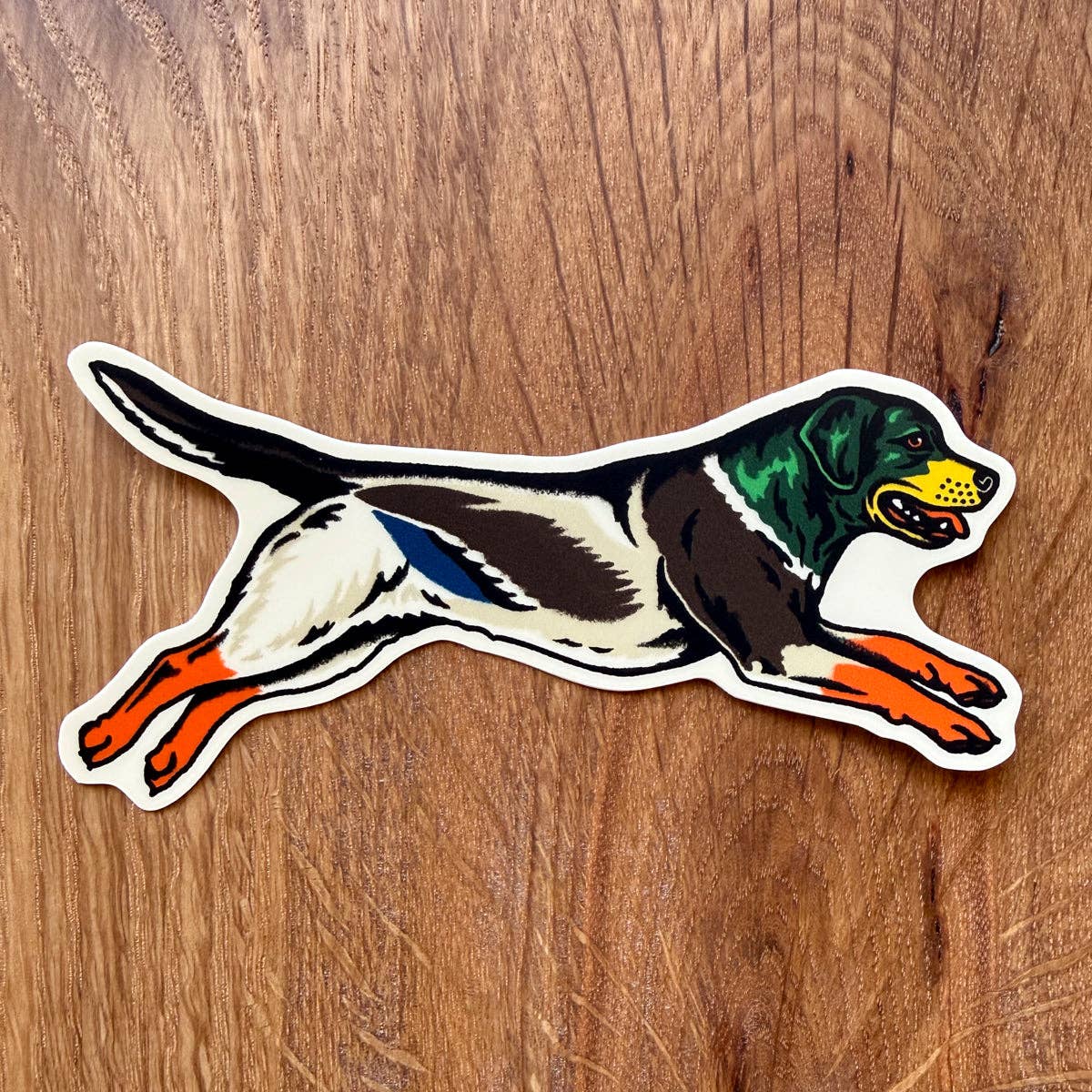 Labrador Mallard Sticker