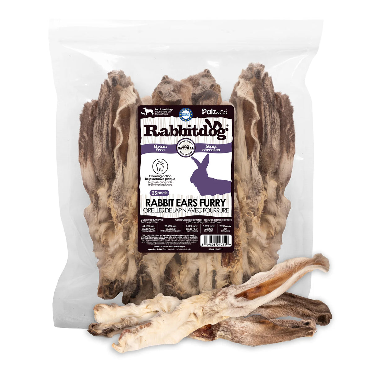 Rabbitdog Rabbit Ears (With Fur)
