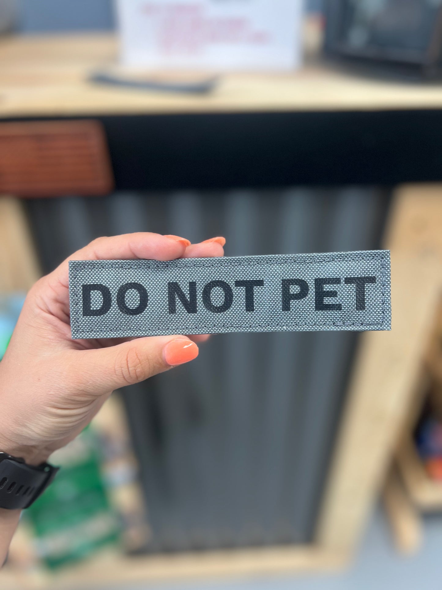 “DO NOT PET” Patch - Performance Dog Supply