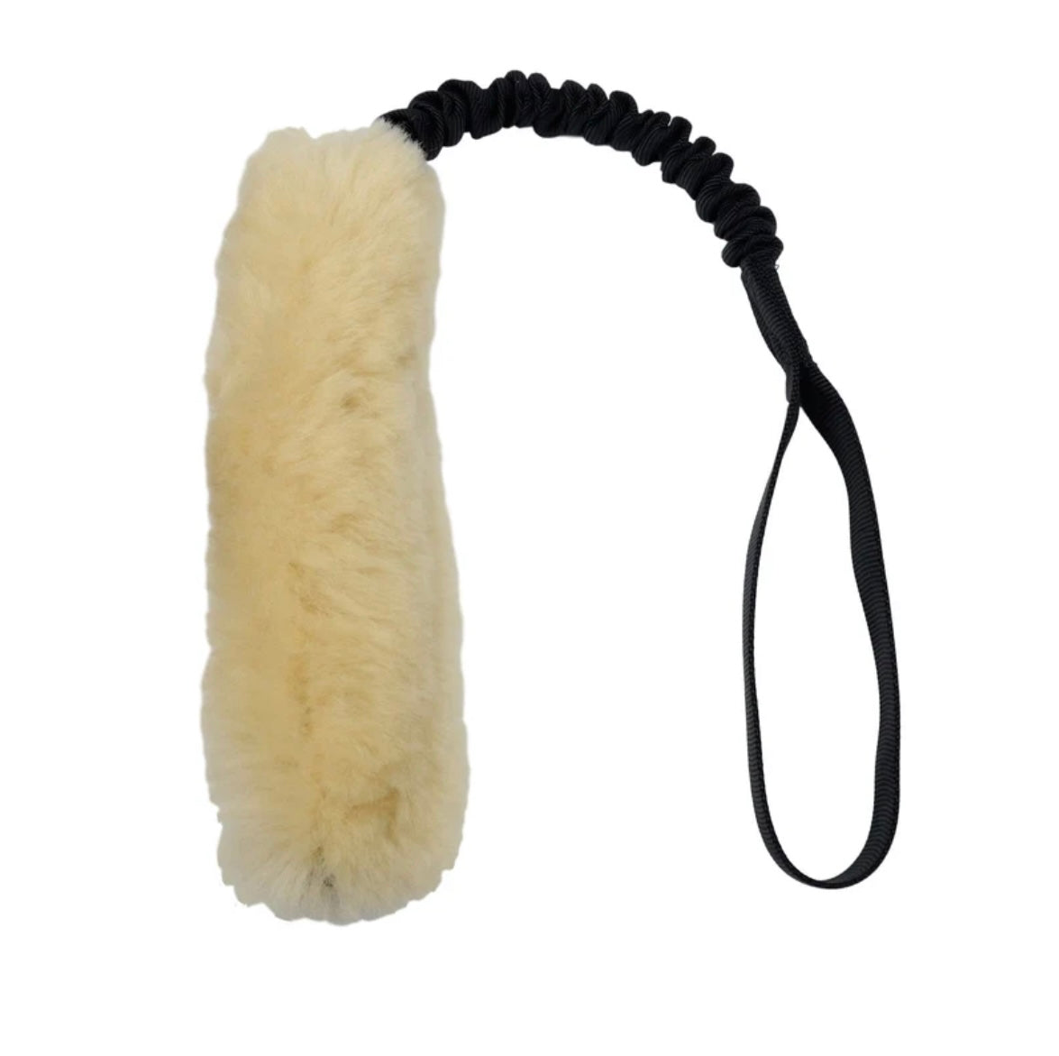 Sheepskin Bungee Tug - Performance Dog Supply