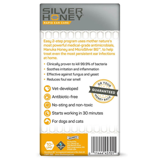 Silver Honey Rapid Ear Treatment - Performance Dog Supply