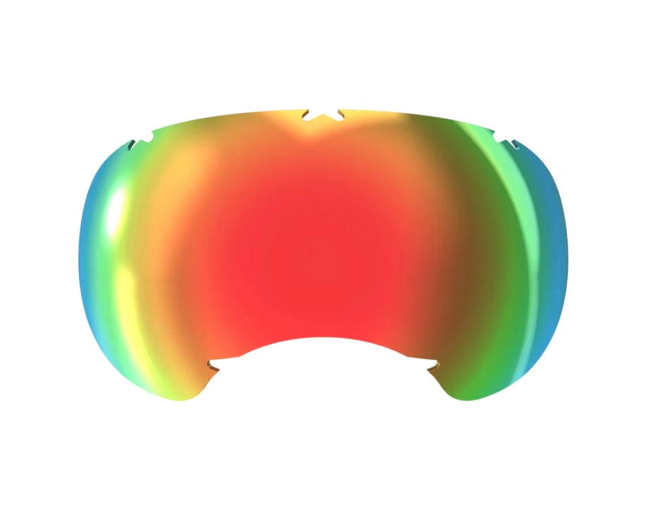 V2 Red Mirror Lenses 1pk - Performance Dog Supply