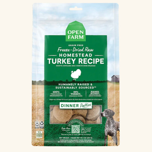 Open Farm Freeze Dried Raw Patties - Performance Dog Supply