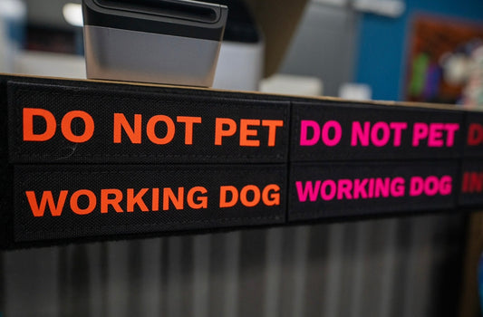 “WORKING DOG” Patch - Performance Dog Supply