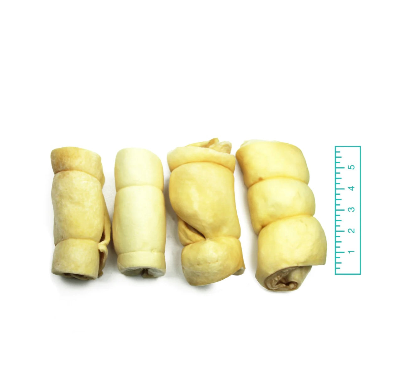 6” Regular Beef Cheek Rolls - Performance Dog Supply