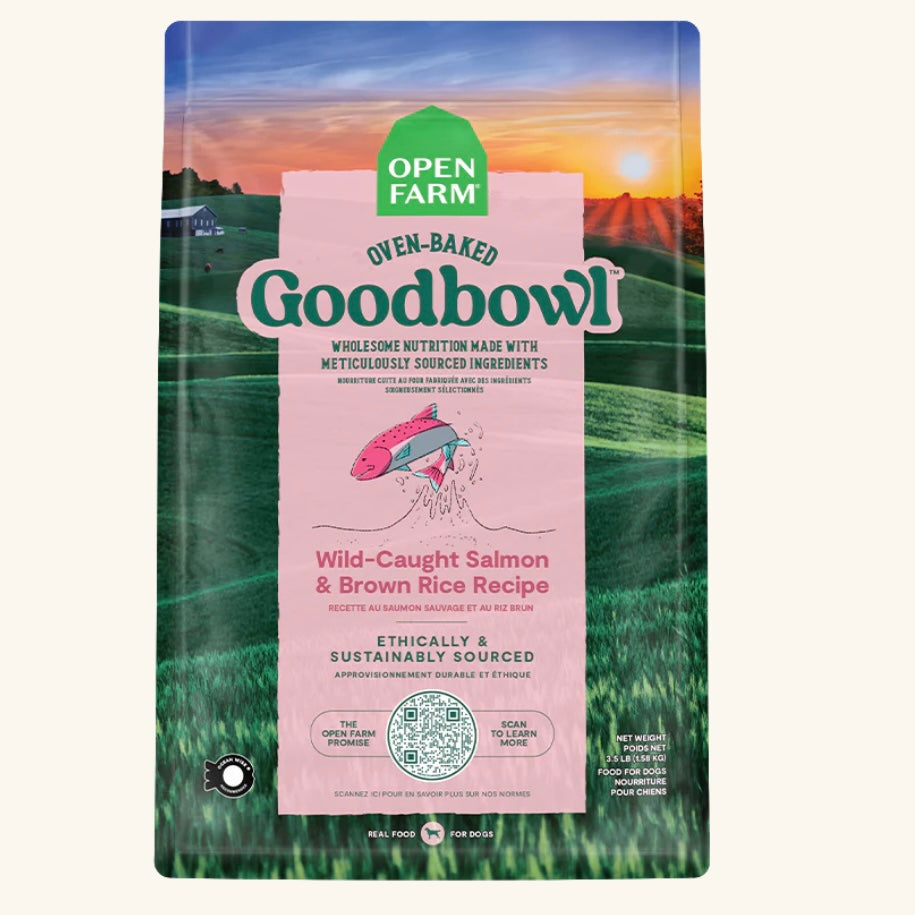 GoodBowl Wild-Caught Salmon & Brown Rice Recipe for Dogs - Performance Dog Supply