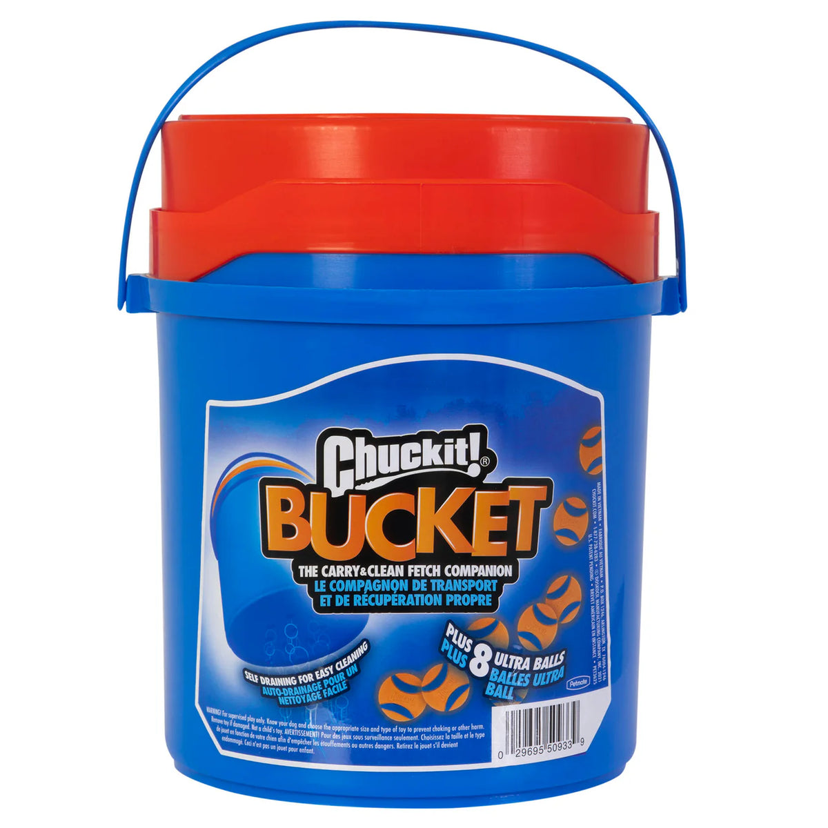 CHUCKIT! BUCKET WITH ULTRA BALLS