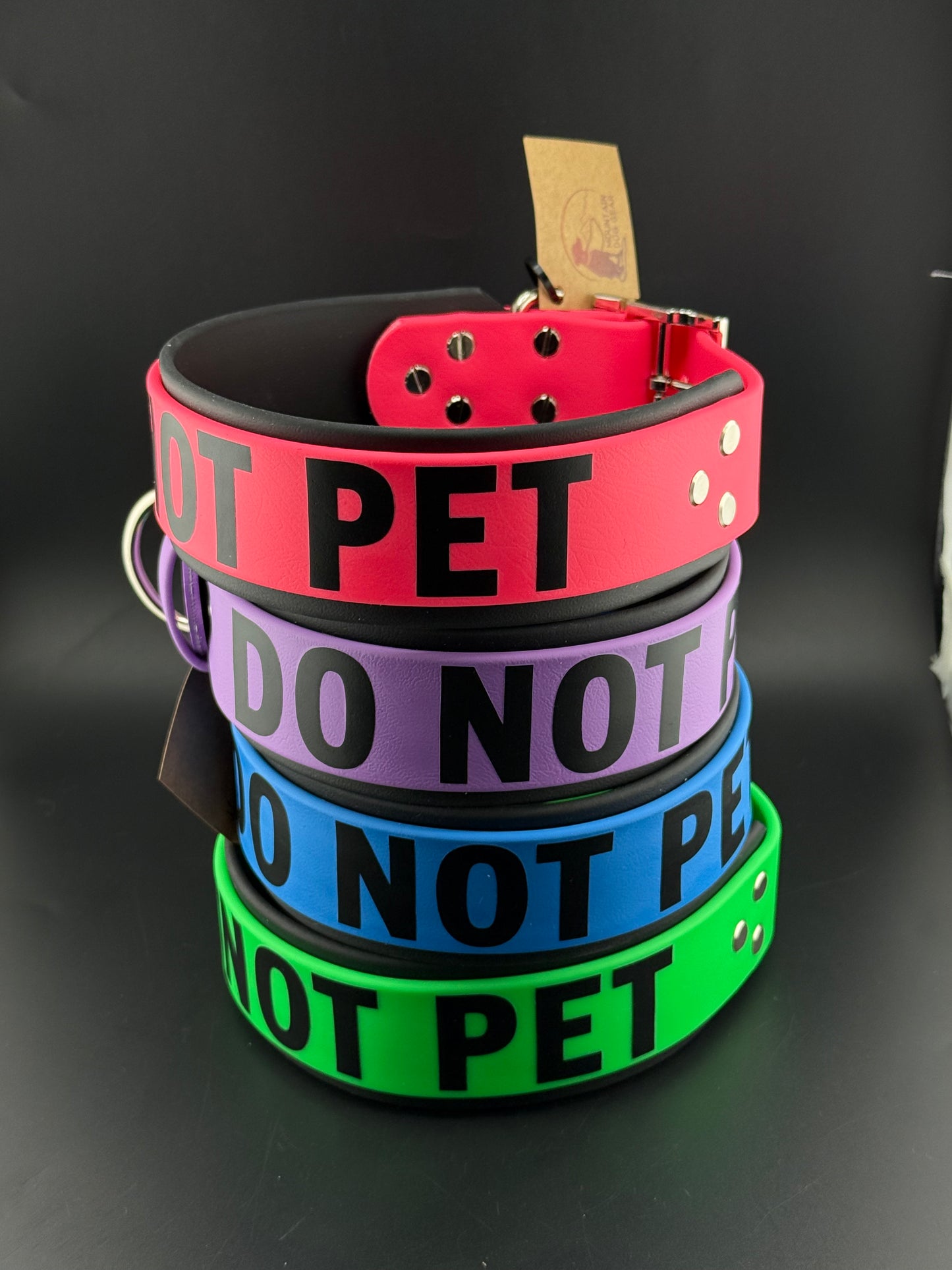 2” Wide Double Layered Biothane Collar