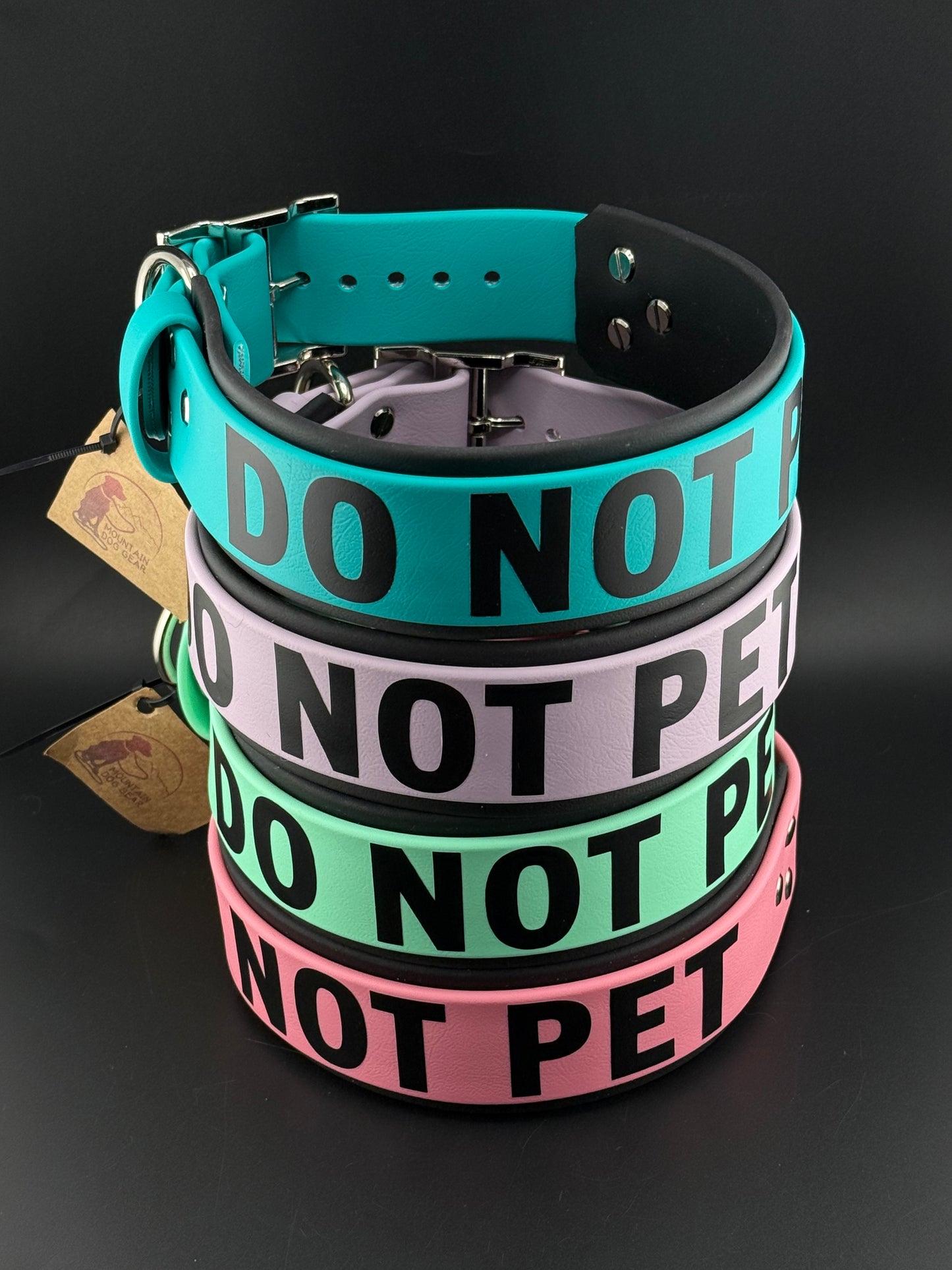 2” Wide Double Layered Biothane Collar