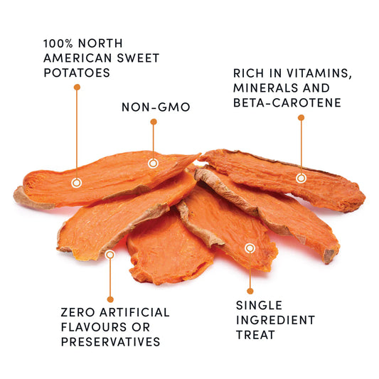 Crumps Sweet Potato Chews - Performance Dog Supply