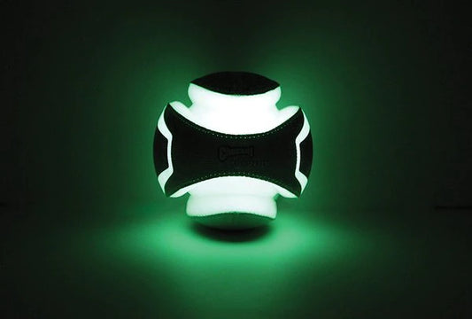 Chuck-It Kick Fetch Ball - Glow in the Dark - Performance Dog Supply