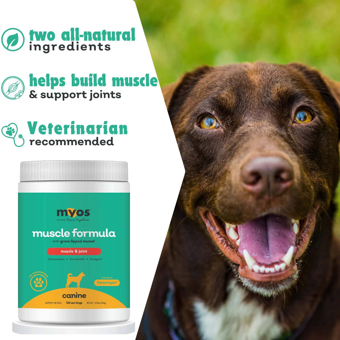 MYOS Canine Muscle & Joint Formula - Performance Dog Supply