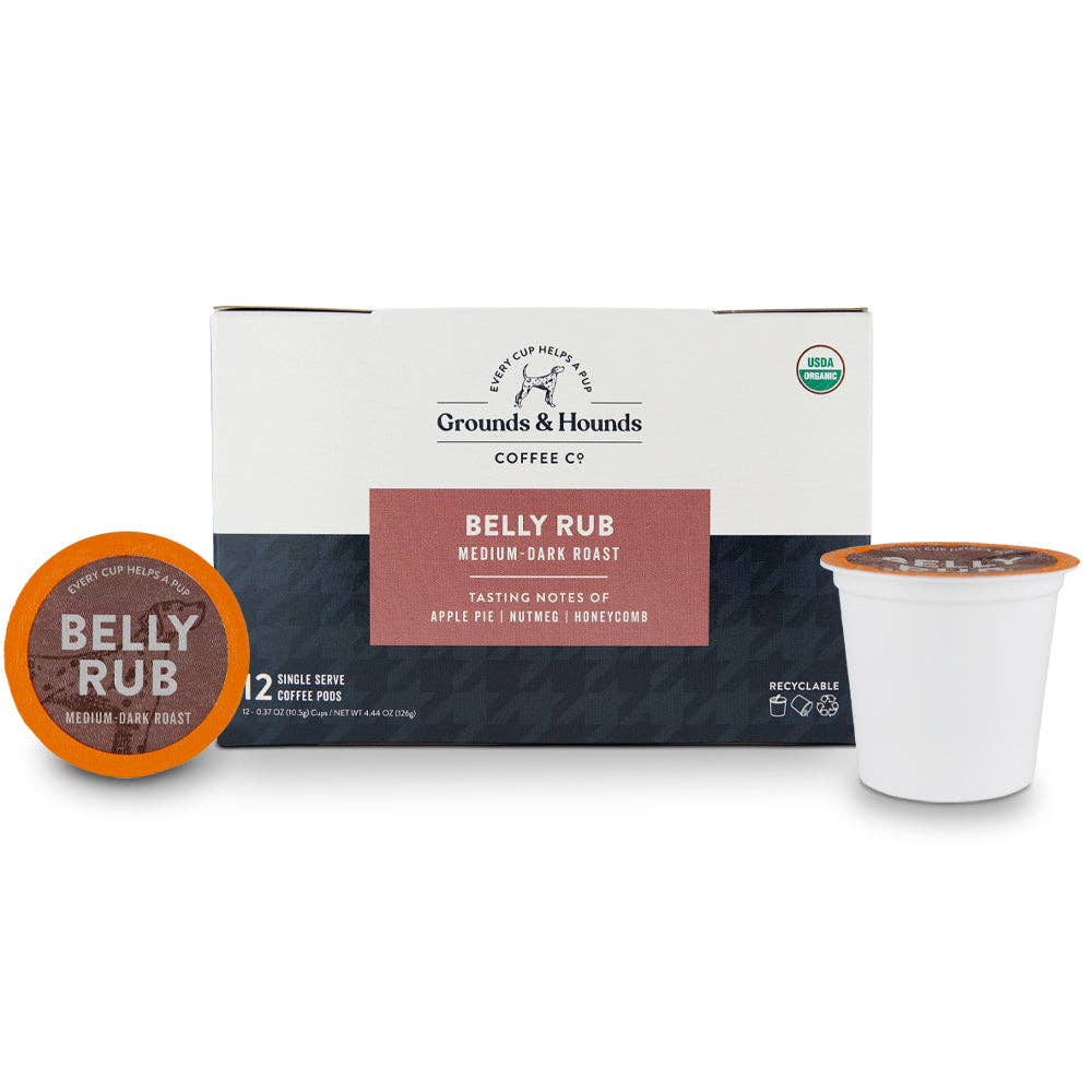 Belly Rub Blend Single Serve Coffee Pods - Performance Dog Supply