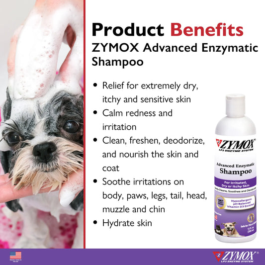 ZYMOX Advanced Enzymatic Shampoo - 12 oz
