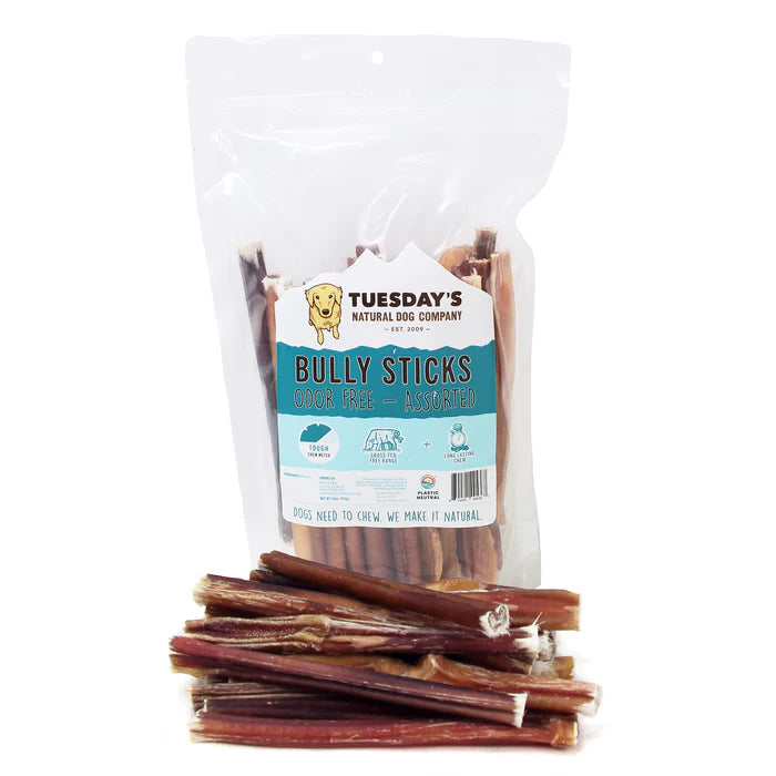 6” Odor Free Bully Sticks - 16oz. Pack