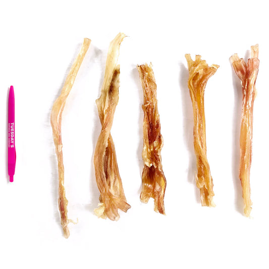 BULK - Extra Large Beef Tendons 5pc