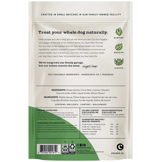 Crumps Bacon Flavored Dental Sticks