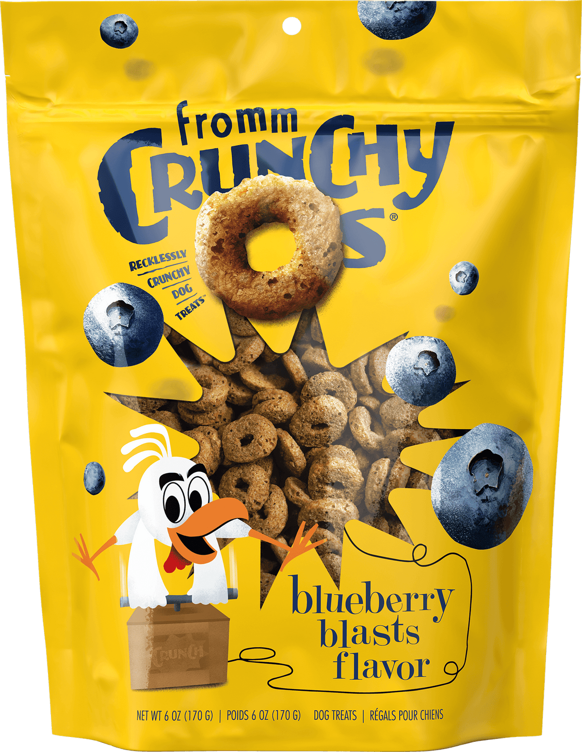 Fromm Crunchy Os Blueberry Blasts Treats