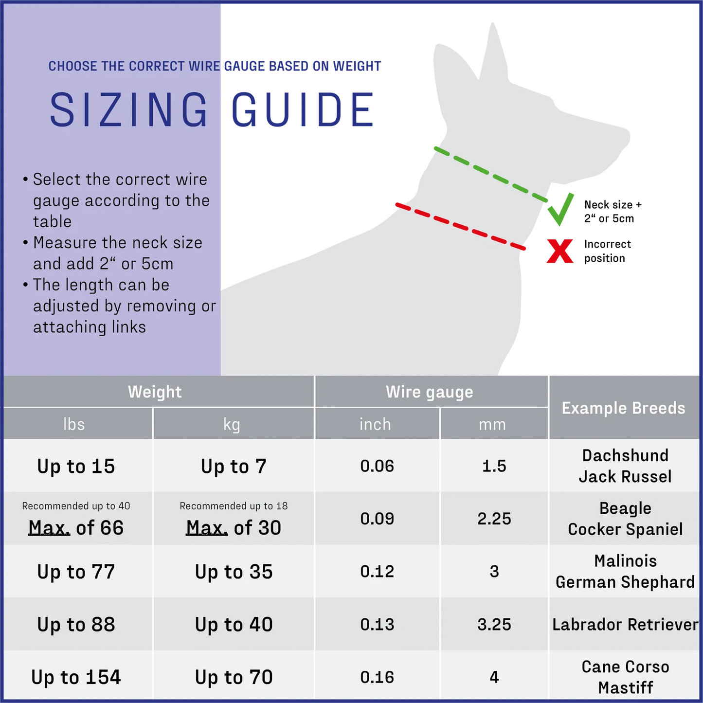 HERM SPRENGER - Chrome ULTRA-PLUS Training Collar with Center-Plate and Assembly Chain