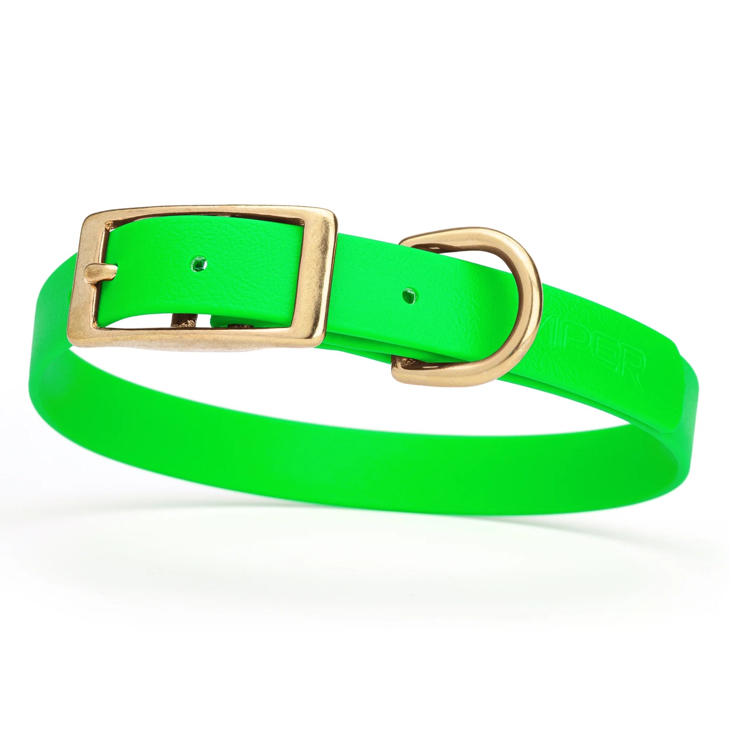 Viper Biothane Waterproof Collar with Brass Hardware