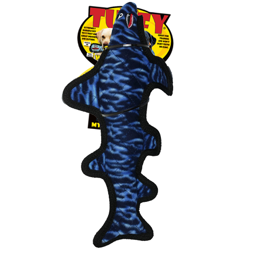 Tuffy Ocean Shark, Durable, Tough, Squeaky Dog Toy