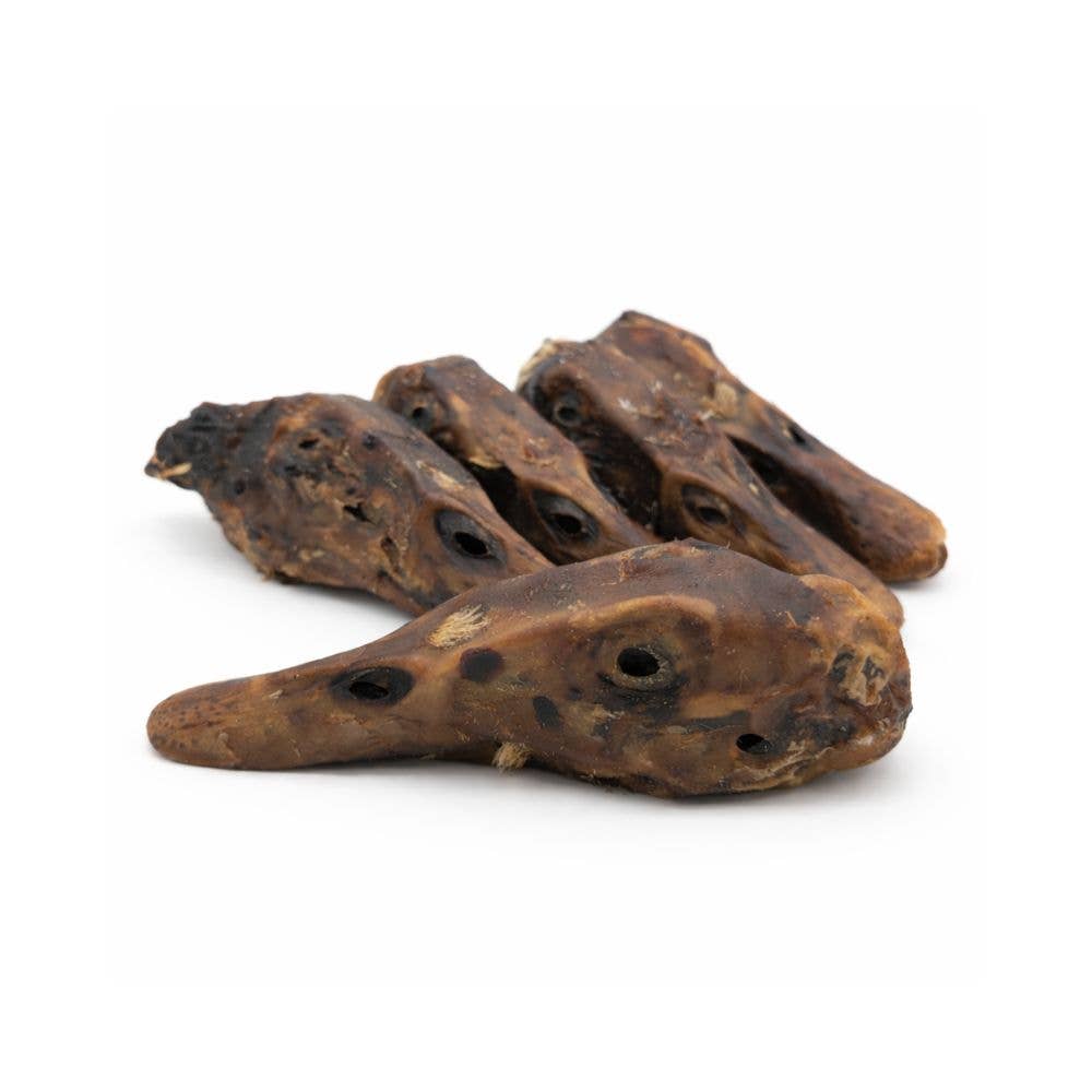 Bulk - Dehydrated Duck Heads – 30 Count
