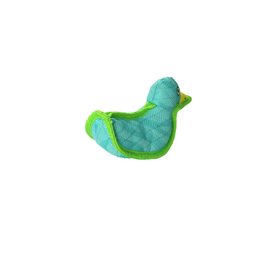 DuraForce Duck Tiger - Blue, Durable, Squeaky Dog Toy