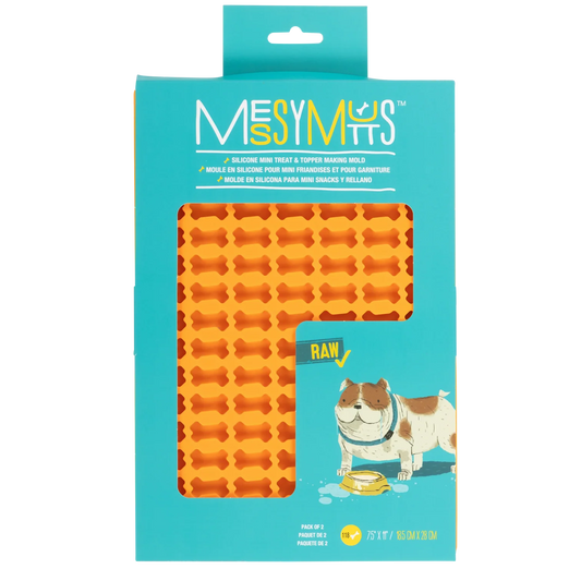 Mini Bones Silicone Dog Treat Mold - 2 Pack