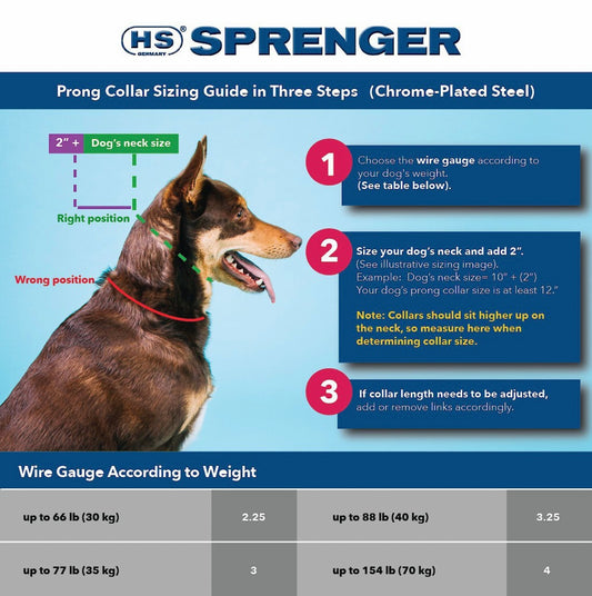 Black Hermsprenger Prong - Performance Dog Supply