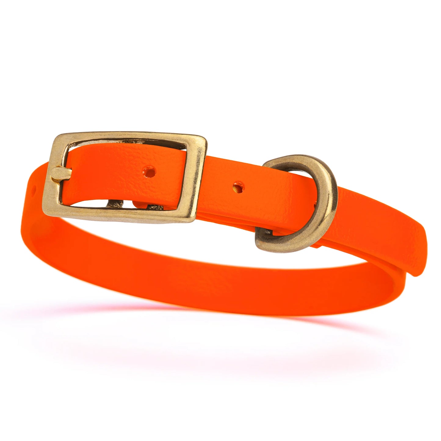 Viper Biothane Waterproof Collar with Brass Hardware