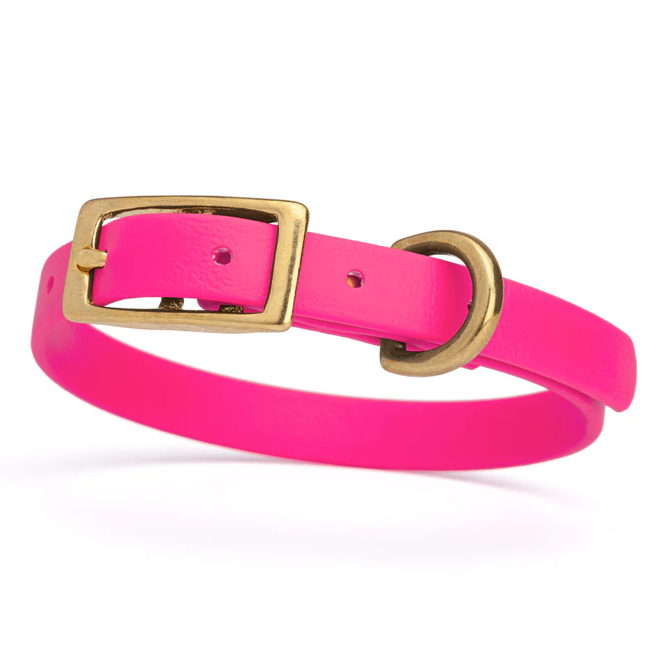 Viper Biothane Waterproof Collar with Brass Hardware