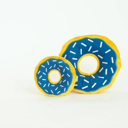 ZippyPaws Hanukkah Donutz Blue Jumbo - Performance Dog Supply