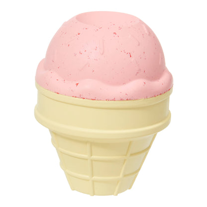 BARK Super Chewer Ice Cream Squeak Cone Dog Toy M/L