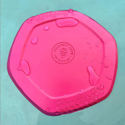 Project Hive Wild Berry Scent Hive Disc & Lick Mat Pink - Performance Dog Supply