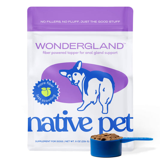 Native Pet - WonderGland Anal Gland Pumpkin Fiber & Digestive Supplement