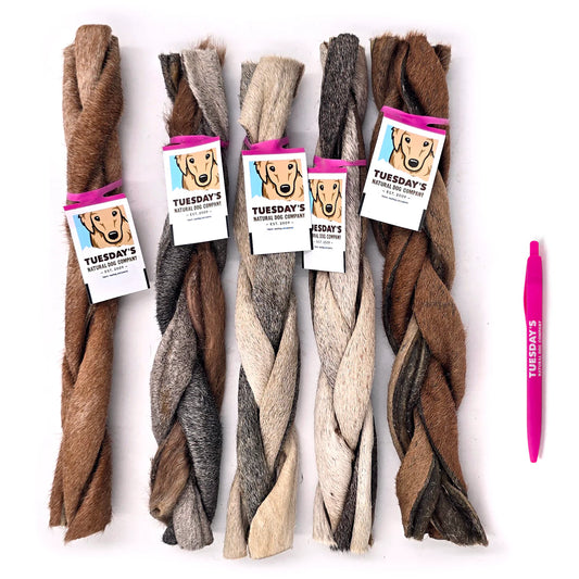 12" Furry Braided Collagen