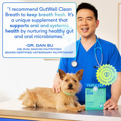 Native Pet - Native Pet GutWell Clean Breath, Dog Dental Care Supplement