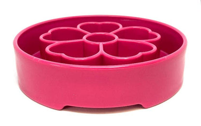 Flower Design Enrichment Slow Feeder Bowl - Performance Dog Supply