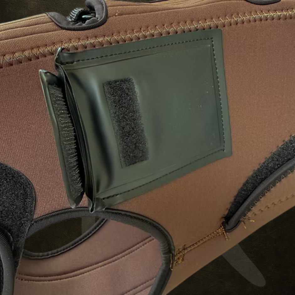 Solid Brown 2.0 ReKoile Sure Fit Waterfowl Dog Vest | ReKoile Outdoors