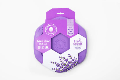Project Hive Calming Lavender Scent Hive Disc & Lick Mat Prp - Performance Dog Supply