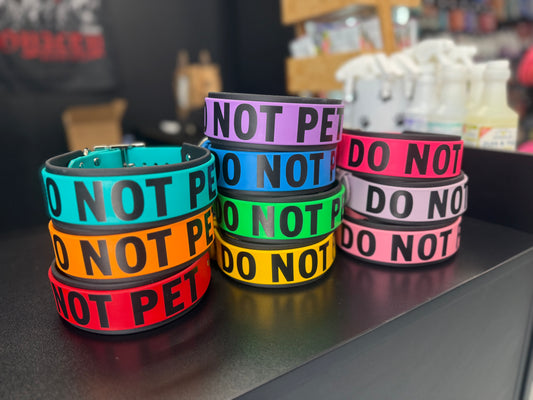 2” Wide Double Layered Biothane Collar